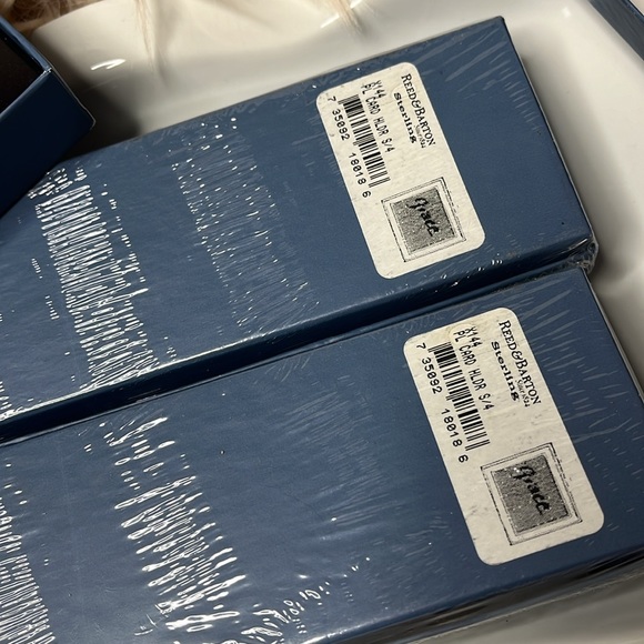 REED & BARTON STERLING SILVER PLACE CARDS - Picture 7 of 8